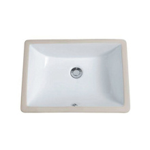 White Small Size Ceramic Countertop Bathroom Wash Basin
